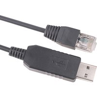 USB Serial Cable for Pylontech Li-ion Battery Communication Console Debug , USB RS232 TO RJ45 Cable