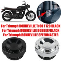 For Triumph BONNEVILLE T100 T120 BOBBER BLACK SPEEDMASTER SPEED MASTER Motorcycle Accessories Engine Oil Filler Cap Plug Cover