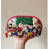 Makeup brush storage bag for easy carrying Snoopy small bag large capacity storage bag Snoopy pattern bag for easy storage