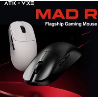 VXE MAD R Gaming E-Sports Mouse Ultra-lightweight Dual-Mode PAW3395 Sensor Ergonomic Mice Standard 8K