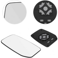 MIRROR GLASS BACK PLATE RIGHT DRIVER SIDE FOR FORD TRANSIT MK6/MK7 2000-2013