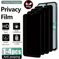 Anti Spy Tempered Glass For OPPO A59 A58 A57 A56 A55 A54 A53 A52 A17 A16 A15 A15S A79 A78 A77S A73 A74 Privacy Screen Protectors