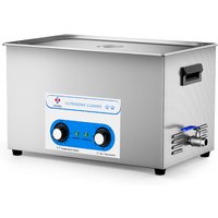 30L Ultrasonic Cleaner 40kHz Ultrasound Bath Heated Ultrasonic Cleaning Machine for Carburetor,Jewellery,Tools,Auto Parts etc