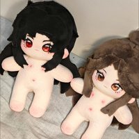 Anime Tian Guan Ci Fu TGCF Hua Cheng Xie Lian 20cm Cotton Doll Cosplay Plush Stuffed Toys Dolls Fan Xmas Gift