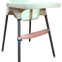 Comfortable Highchair Footrest Adjustable Anti-Slip Surface Pedal Foot Rest Ergonomic Universal Baby High Chairs Accessories