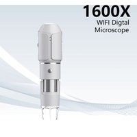 WiFi Digital Handheld Microscope 50 to 1600x Wireless Magnification Endoscope Camera With 8 LEDs for iPhone iPad Android