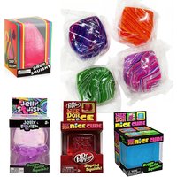 In stock Pinch Candy Jellyfish Flow Pattern Cube Slow Rebound Stress Relief Stress Relief Toy Children and adult Gifts