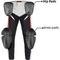 CE 2 Certified Removable Motorcycle Armor Insert Back Protector Anti-Shock Impact Resistant Pad for Shoulder/Elbow/Hip/Knee