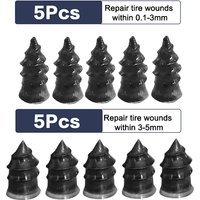 AliExpress NONE 10/30Pcs Car Tyre Repair Rubber Nail Set Universal Car Motorcycle Tyre Repair Nails Truck Scooter Bike Tire Puncture Repair Tool