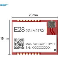 LoRa 27dBm 2.4GHz SPI Wireless RF Module 8KM Long Distance CDESNT E28-2G4T27SX PA+LAN Transmitter IPEX Hole Smart Home