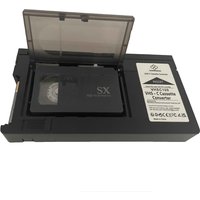 Cassette Converter For VHS-C SVHS Camcorders JVC RCA Panasonic Motorized VHS Adapter Not For MiniDV/Hi8 VHS-C Cassette Adapter