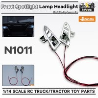 Front Spotlight Lamp 1:14th Scale for Tamiya RC Dump Truck SCANIA 770S 6X4 56368 8X4 56371 Car Accessories
