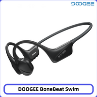 Słuchawki sportowe DOOGEE BoneBeat z przewodnictwem kostnym, bezprzewodowe, wodoodporne IP68 z mikrofonem do biegania i jazdy na rowerze