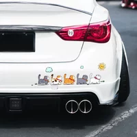 Lazy Sleeping Cat Sticker Car Body Waterproof Vinyl Decals Decor Auto Cute Animal Stickers Motorcycles Helmets car accessories