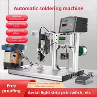 Lead-Free Soldering Station with Bearing Rolling Tin Feed Aluminum Alloy Frame 24V Isolated Output for Motor/Circuit Board Wirin