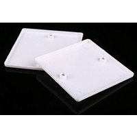 10pcs/set Plastic Creative Concealed Box Cover Easy Installation 86 Type Wall Socket Cover Dustproof Decorative Cover Plate