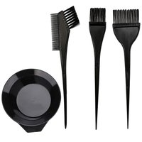 Hair Dye Color Brush and Bowl Set, Color Bowl Brushes Tool Mixing Bowl Kit Tint Comb for Hair Tint Dying Coloring Applicator