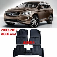 Use for 2009-2017 Volvo XC60 car carpet XC60 custom All-Weather foot mats Fit For Volvo XC60 waterproof trunk mat car floor mat