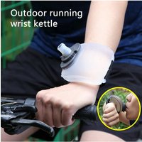 AliExpress NEW Outdoor Sports Water Bottle, Portable Wrist Water Bottle With Elastic Band, For Running Marathon, Mountaineering, Cycling