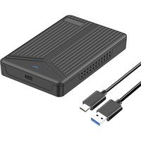 15mm 2.5 Inch USB 3.0-3.1 SATA HDD Enclosure SSD Notebook Mobile Desktop / Notebook Can Use Hard Disk Box Support 8TB Storage