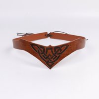 Unisex Viking Drawstring Headband Hair Band Halloween Larp Warrior Knight Cosplay Crown, for Halloween, Christmas, Masquerade