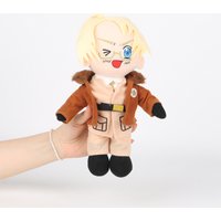 Funny 25cm Cosplay Axis Anime Powers Character Hetalia Wang Yao and F Jones Alfred Plush Toy Cartoon Plushie Doll Stuffed Figure