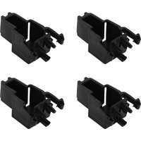 4Pcs Car Frunk Clip Reinforcement 1131205 00 C Stylish Space Saving Rugged Cowl Support Bracket for Tesla Model 3 2017 to 2023
