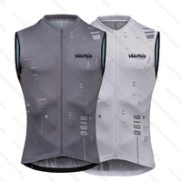 AliExpress NONE Cycling Vest Windproof Sports Run Vest Road Mountain Men's Sleeveless Zipper 2026 VeloThos Cycling Jersey Vests anf Short Gilet