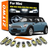 Vehicle LED Interior Indoor Light Bulb Kit For MINI R50 R53 R56 F55 F56 R52 R57 R58 R59 R60 Countryman R55 Clubman R61 Paceman