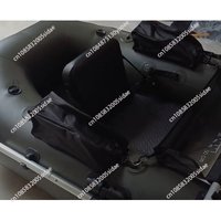 Lightweight Inflatable Bass Boat Portable Lure Casting Freshwater Fishing Kayak Outdoor Angling Dinghy Water Sports Fish Craft