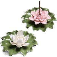 Handicraft Ceramic Incense Insert Holder Heat-resistant Anti-slip Flower Sticks Incense Tray Flower Statue Non-sticky