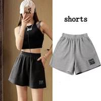 2025 Summer New Women Fashion Casual Sports Shorts Lightweight and Breathable Thin with Label and Pocket Straight Shorts