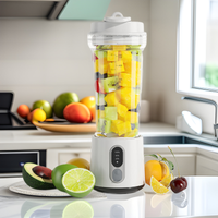 Neue 300 W Leistungsstarke Elektrische Entsafter 4000 mAh Dual-use-Saft Tasse Hause Outdoor Frische Obst Smoothies Mixer BPA-freie Tragbare Tasse