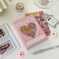 Mini Photo Album 64 Pockets 3 Inch Photocard Binder Album
