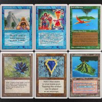 2ED TCG Proxy Magical Card Black Lotus Timetwister Mox Sapphire Jet Emerald Ruby Pearl Time Walk Ancestral Recall Tundra Plateau