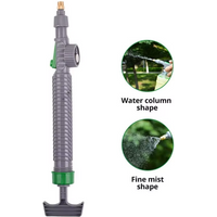 Adjustable Pull Out Type Beverage Bottle Spray Watering Nozzle Watering Can Pressure Atomizing Nozzle Gardening Tools