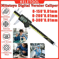 Original Mitutoyo Digital Vernier Caliper 6/8/12 Inch 0-150/200/300mm ABSOLUTE High Accuracy Measuring Gaug