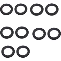 10/20pcs Dumbbell O-ring Weight Lifting Bar Rubber Washers For 1" Spinlock Dumbbell Nut Fitness Spare Accessories