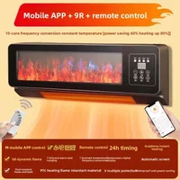 Bestseller Flame Wall Heater Air Conditioner, Household Electric Heating Graphene Heater Thermal Air Conditioner Wall Mounted B