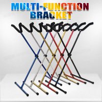 Model Display Stand Folding Aluminum Alloy Support Bracket for RC Toy Airplane Jet Boat or DIY Models
