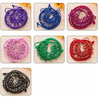 Portable Clothes Line with 12 Clips Multi - Function Extendable Clothesline Rope Tender Clothes Outside LYS001
