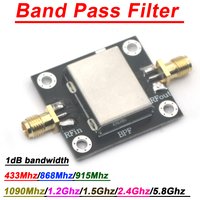 BPF Band Pass Filter 433M 868M 915M 1090M 1.2G 1.5G 2.4G 5.8G signal passive Bandpass Filter LC FOR RF transmitter receiver