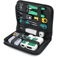 Network Cable Tester Tool LAN Utp Screwdriver Wire Stripper RJ45 Connector Computer Network Crimping Pliers Tool Kit Set