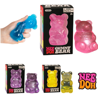 Schylling Maltose Bear Shape Soft Sensory Fidget Toy Stress Relief Desktop Ornament for Office Home