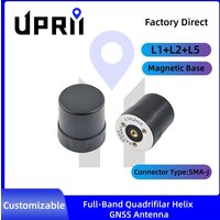 Quadrifilar Helix Four-Satellite Full-Band Antenna GPS BDS GLONASS Galileo for UAV RTK Portable Devices