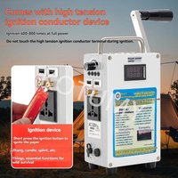 Hand Cranked Generator Emergency Lighting Outdoor Power Supply 220v5v12v Portable Power Bank Portable Power Supply