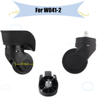 For W041-2 Next Round Silent Spinner Replacement Wheels—Smooth Detachable Replacement Wheels 360° Durable Spinner Wheels