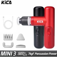 KiCA Mini 3 Pocket Massage Gun, 255g Ultra-Compact Travel Muscle Massager for Gym, Office & On-the-Go Recovery