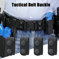4Pc Nylon Adjustable Strap Belt Snap Fixator Multipurpose Tactical Belt Buckle Portable Webbing Belt Outdoor Sports Accessories