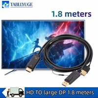4K 60Hz HDMI-compatible Male to DisplayPort Female USB Powered High Definition HDMI-compatible to DP Cable for Monitor PC Laptop